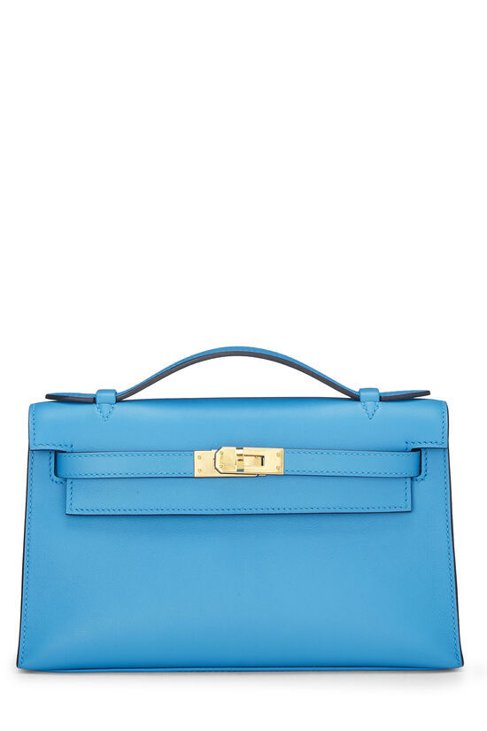 BLUE FRIDA SWIFT KELLY SELLIER POCHETTE